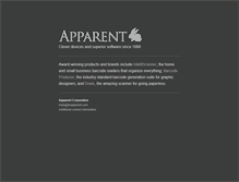 Tablet Screenshot of itsapparent.com